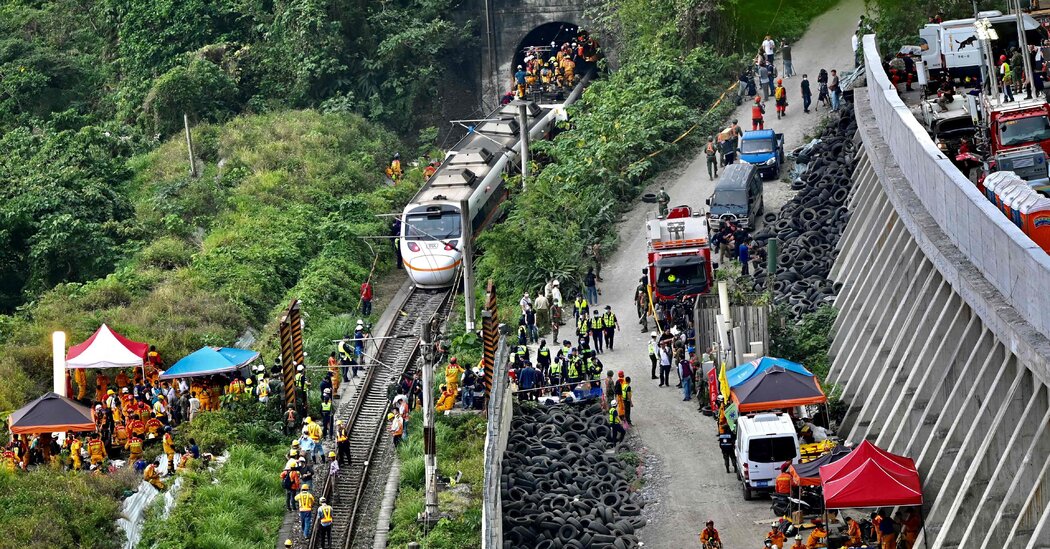 Taiwan Train Crash Kills At Least 36 People, Injuring Dozens